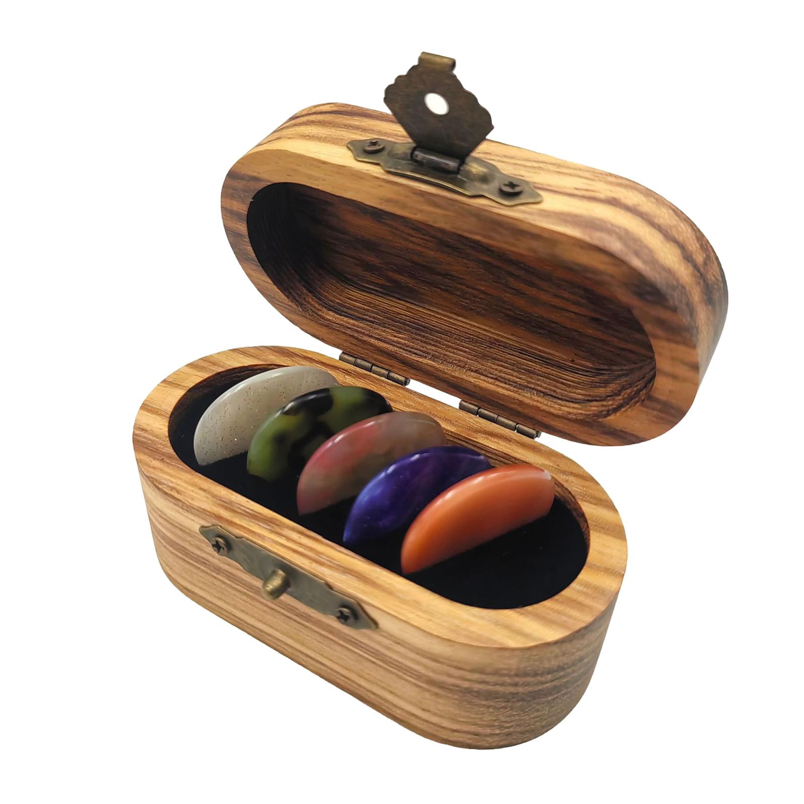 LeeQinersw Guitar Pick Box Guitar Accessories Lightweight Guitar Pick Holder for Guitarists