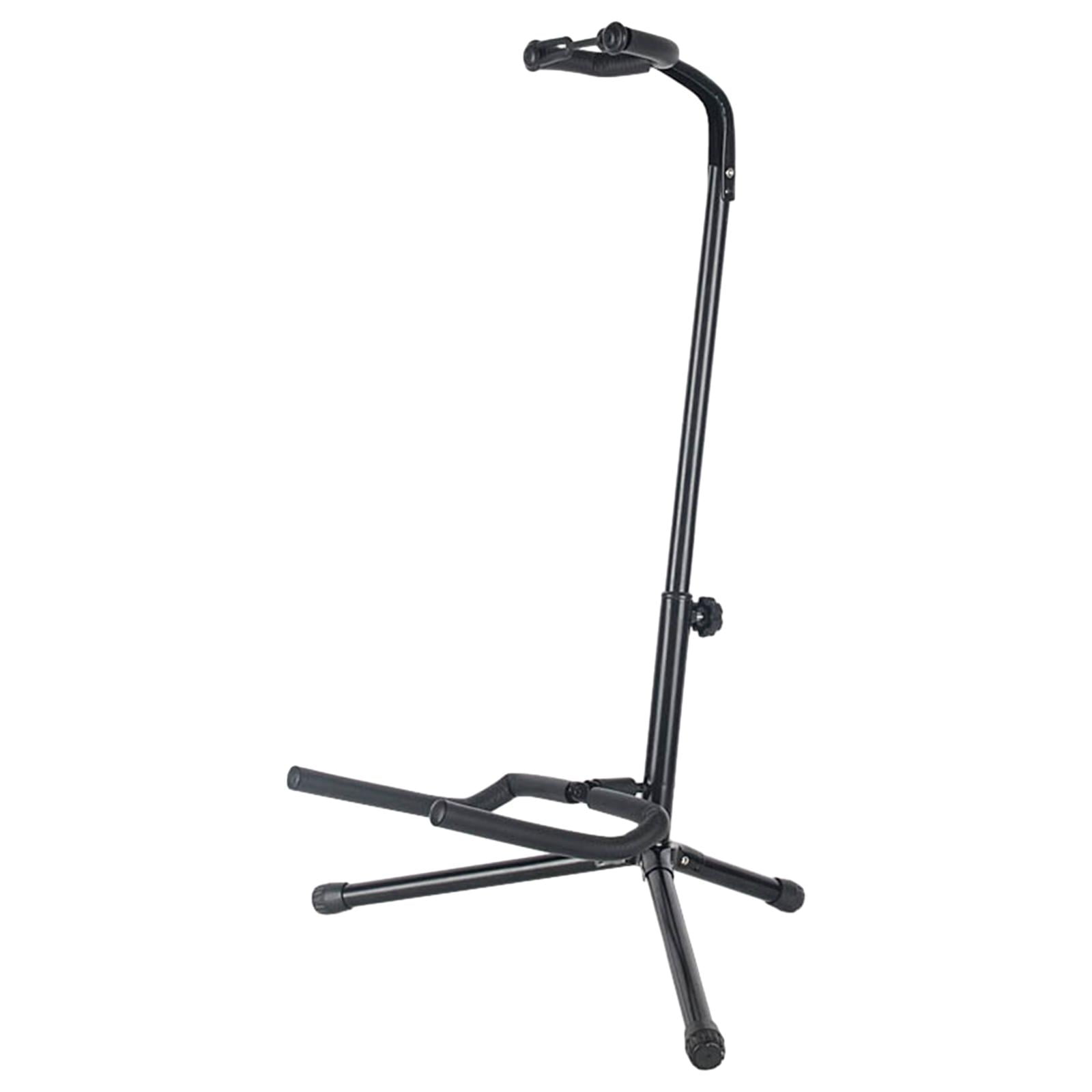 LeeQinersw Guitar Stand Floor Adjustable 22.44-31.50inch Metal Universal Folding Thick Bass