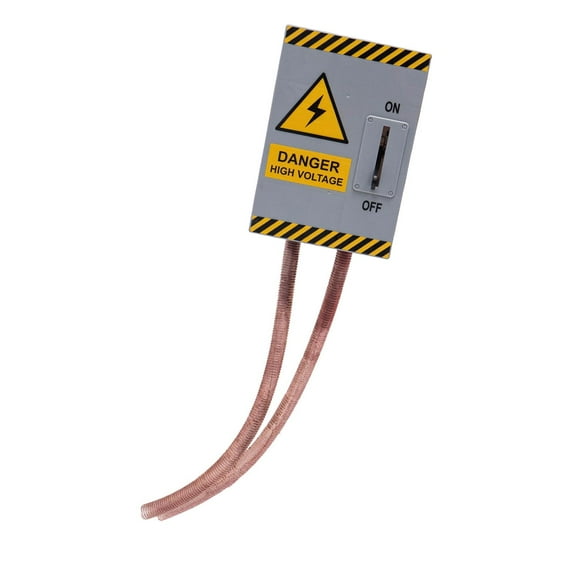 LeeQinersw Halloween Prank Prop Simulated High Voltage Switch Accessories Sound Effects