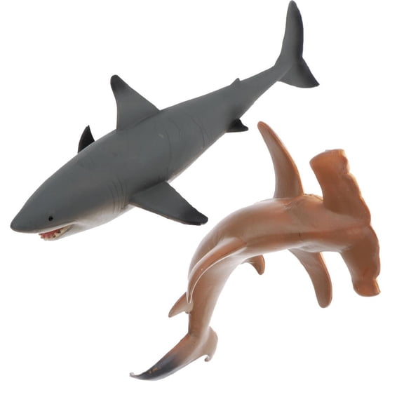 LeeQinersw Hammerhead Shark, Shark Toy Figurine - Ocean Sea Life Figure Animals Model