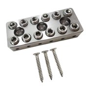 LeeQinersw Headless Electric Guitar Bridge Upper Pillow Body Replaces High Performance Easy