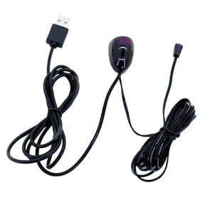 LeeQinersw Hidden IR Infrared Remote Control Repeater Extender 2 Emitters 1 Receiver