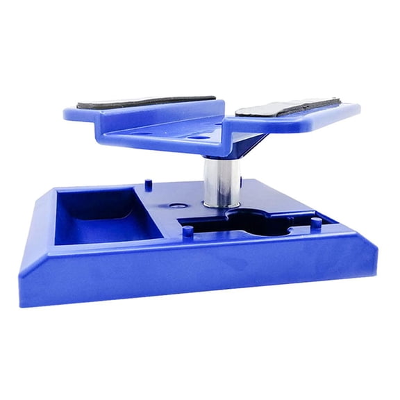 LeeQinersw Holder RC Car Tool Work Stand Assembly Platform 360 Deg Rotary Plastic Repair Station Work Stand Replace for 1/8 1/16 1/10 Car Blue