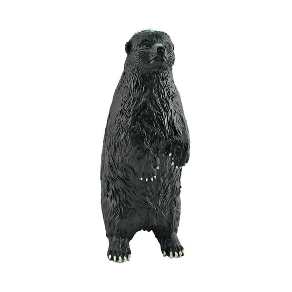 LeeQinersw Honey Badger Figurine Garden Decor Wildlife Animal Statue Standing Badger Statue