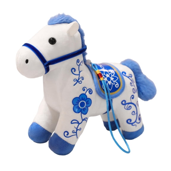 LeeQinersw Horse Stuffed Animal Plush Toy Creative Comfort Cartoon Collectable Fashion Home L