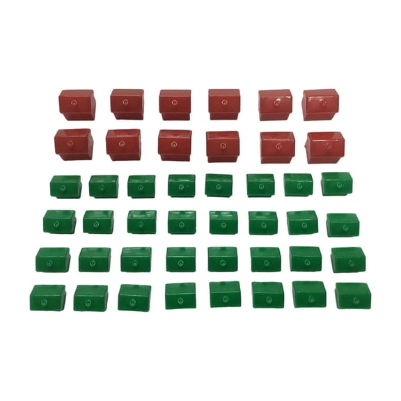 LeeQinersw Hotel Game Replacement Pieces Family Easy to Use Replacement Pieces Game Plastic