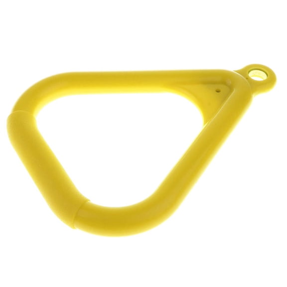 LeeQinersw Indoor Outdoor Kids Playground Trapeze Bar Swing Rings Accessories Yellow