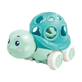 LeeQinersw Inertia Truck Toy Rattle and Roll Vehicle for Children Valentine's Day Gifts Turtle Blue Green