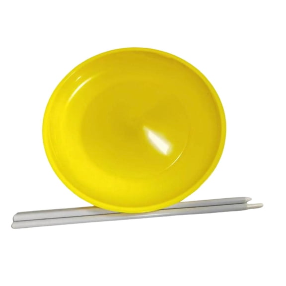 LeeQinersw Juggling Rotating Plate Sturdy with Sticks, Convenient, Wear Resistant Practical