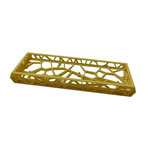 LeeQinersw Keyboard Case Detachable Enclosure Accessories Lightweight Practical Premium Yellow