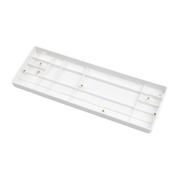 LeeQinersw Keyboard Shell Case Replacement Wear Resistant DIY Component Practical Compact Easy to Use Accessories Professional for GH60 White