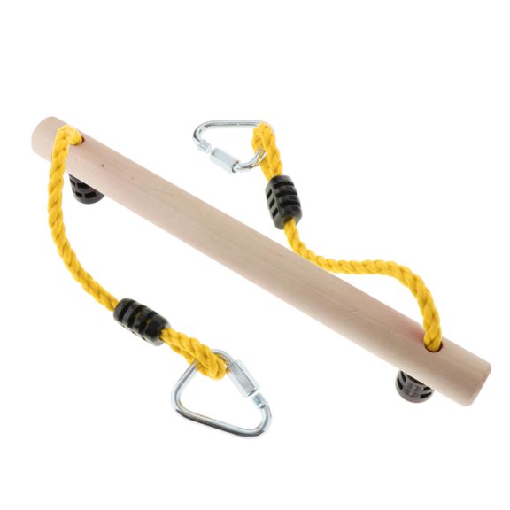 LeeQinersw Kid 16 Inch Climbing Frame Rod Heavy Duty Outdoor Playground Accs yellow