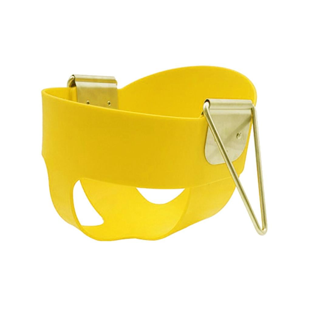 LeeQinersw Kids/Baby Heavy Duty Full Bucket Swing Seat Home Garden Fun Yard Toy Yellow