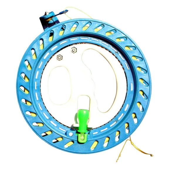 LeeQinersw Kite String Spool with Reel Kite String Reel Winder with String for Teens Beginners 18cm 200m
