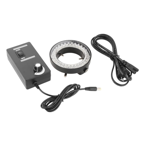 LeeQinersw LED Ring Light with Power Adapter for Industry Stereo Microscope Camera 60pcs