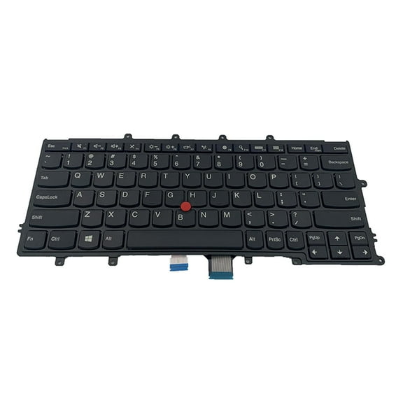 LeeQinersw Laptop Keyboard, Without Backlit, with Pointing Sticks, Replacement Keyboard for
