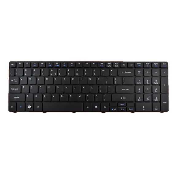 LeeQinersw Laptop Replacement UK Keyboard for ACER AS5741G (Compatible with 5810T)