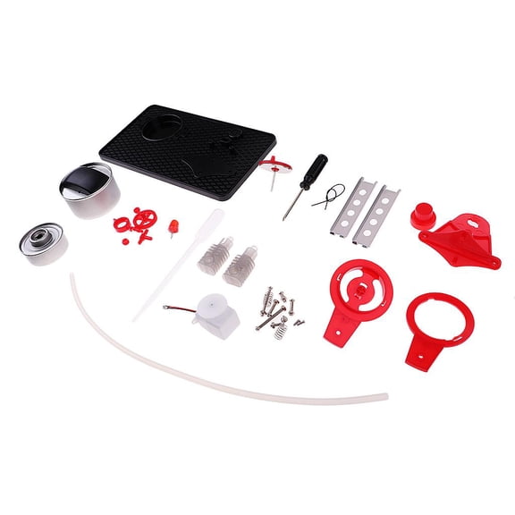 LeeQinersw Learning Science Machines Toys Steam Engine Model Assembling Kit DIY Craft