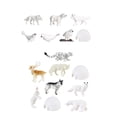 thumbnail image 1 of LeeQinersw Lifelike Polar Animal Figurines Figures Set Toys for Kids Toddlers Children, 1 of 9