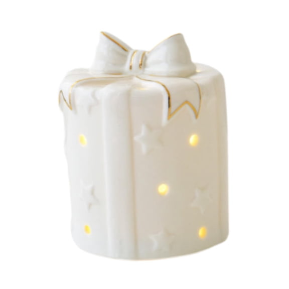LeeQinersw Light up Christmas Decoration Desktop Ornament Christmas Tabletop Decoration for Gift Box