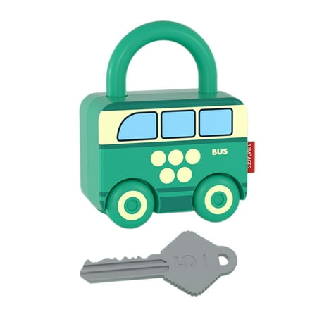 LeeQinersw Lock and Key Car Toy Sensory Toy Early Educational Motor Skill for Children Nus