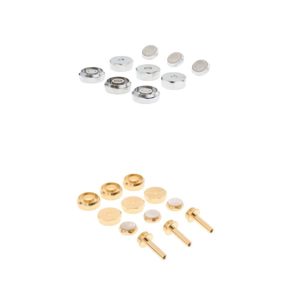 LeeQinersw Lovoski Trumpet Finger Buttons Accessory&Trumpet Shell Inlaid Finger Buttons