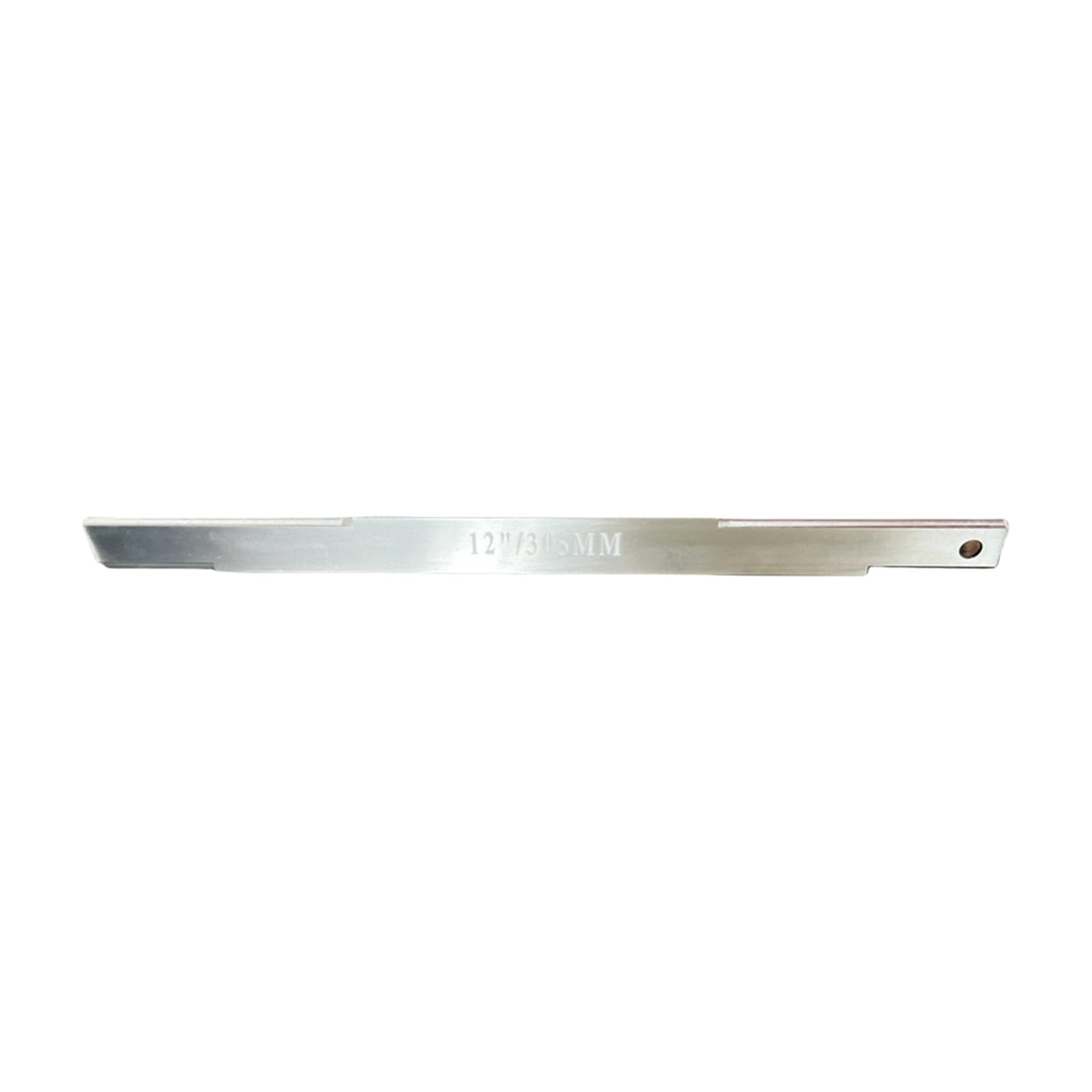 LeeQinersw Luthier Measuring Tools Fingerboard Ruler Leveling Guitar Neck, Notched Straight