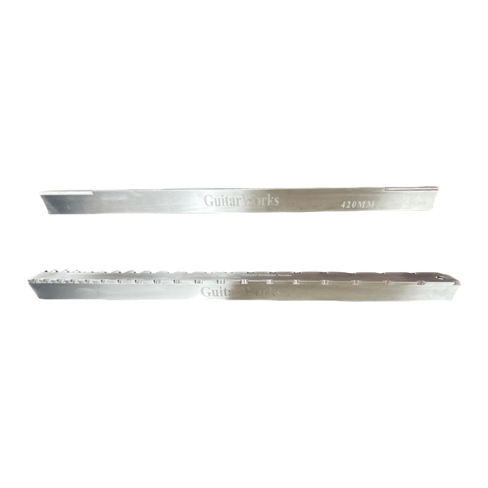 LeeQinersw Luthiers Repair Tool Leveling Portable Easy to Use Fingerboard Ruler Guitar Neck