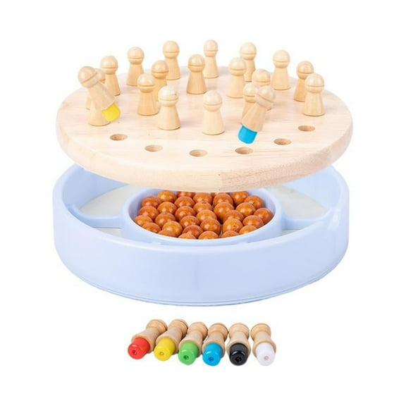 LeeQinersw Match Stick Memory Chess Early Educational Logic Block Game Funny Board Game for