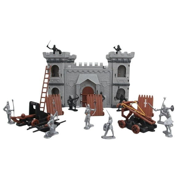 LeeQinersw Medieval Knight Soldier Toys Figures Static Model Knight Game Soldier Model, for
