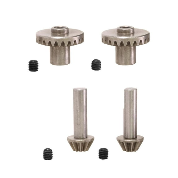 LeeQinersw Metal Bridge Gear Set Drive Shaft Gear Replacement for 1/12 MN78 MN98V2 MN82 Style B