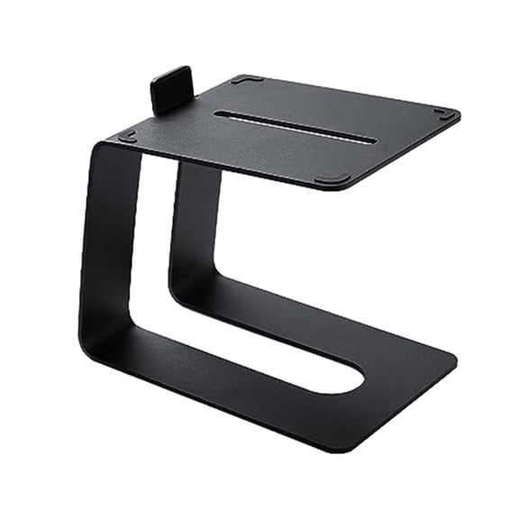 LeeQinersw Metal Desktop Speaker Stand Universal 5 Degrees Upward Tilted 6.5x5x6.7inch Anti