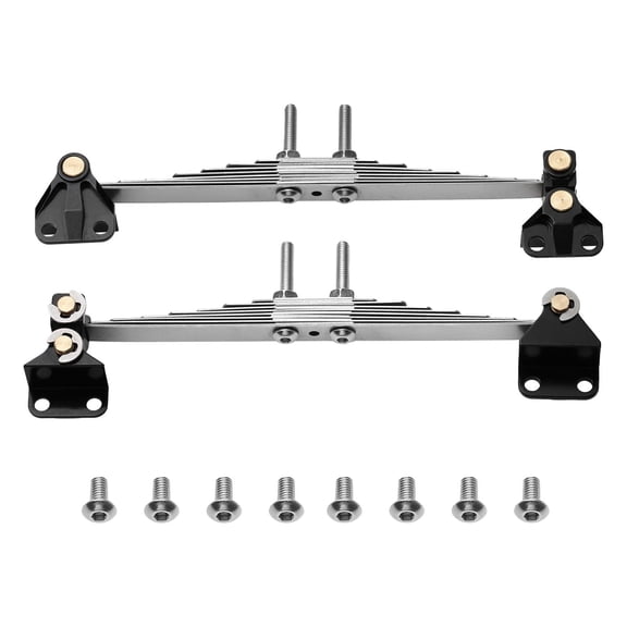 LeeQinersw Metal Front suspensions Trailer Non Powered Axle for 1/14 Scale Trucks RC Car power suspensions