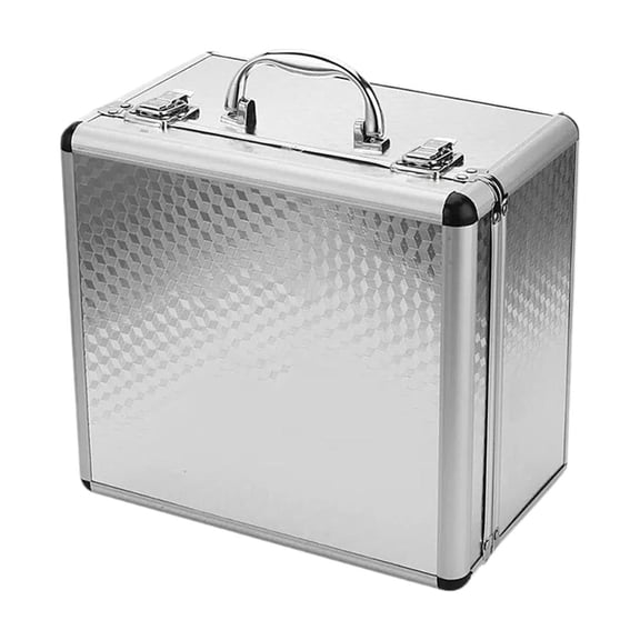 LeeQinersw Mic Storage Case Portable Instrument Carrying Case for Travel Business Party