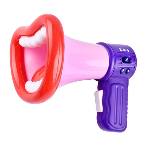 LeeQinersw Microphone changes sound toy for children, recorder and reader, multifunctional Sound Changer Toy Red