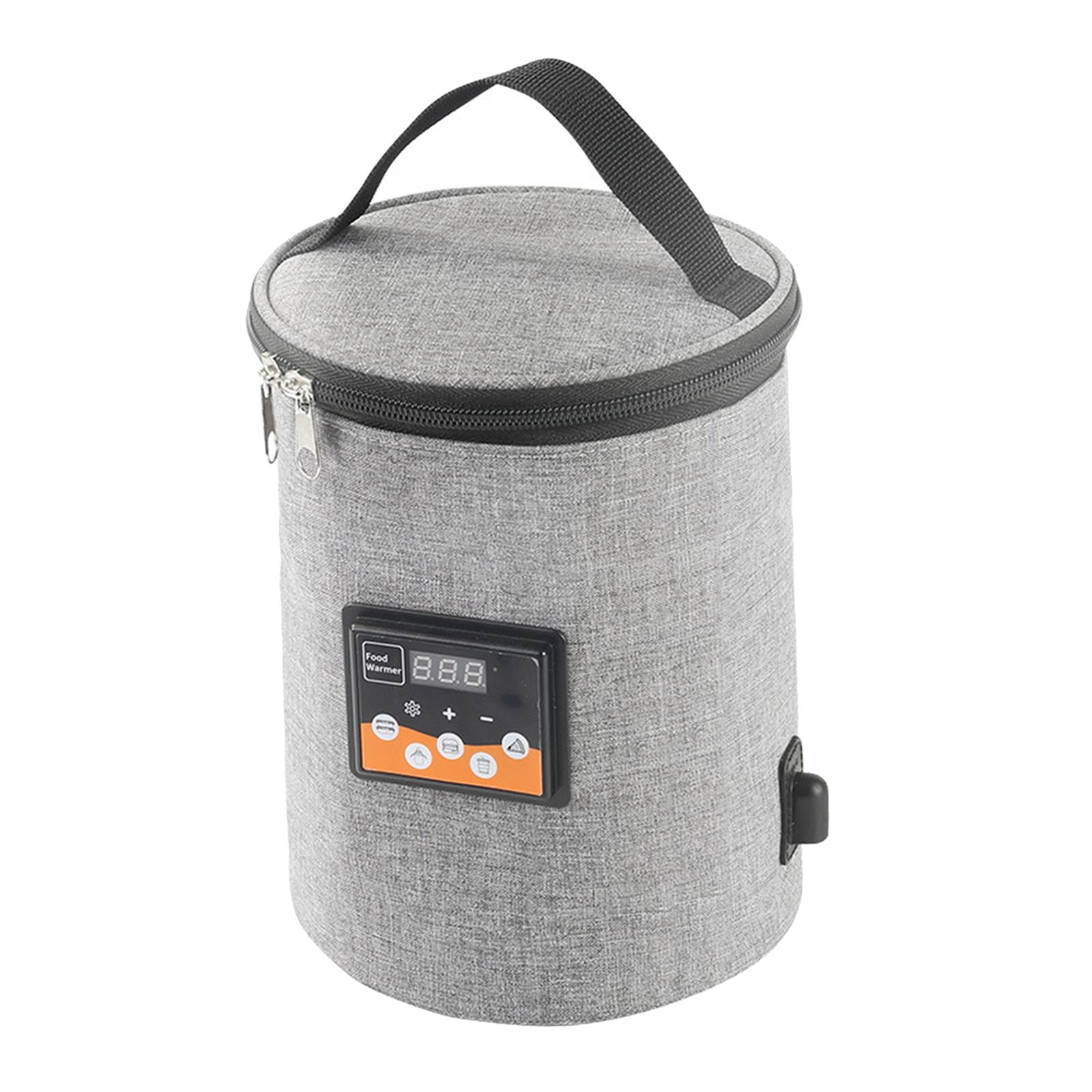 LeeQinersw Milk Bottle Warmer Baby Bottle Bag Constant Temperature Heater Gray