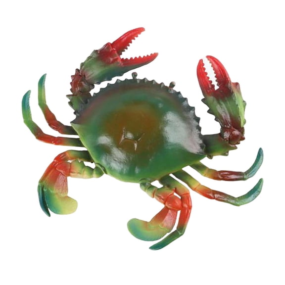 LeeQinersw Mini Crab Figurines Model Early Learning Educational Toy Sea Animal Model Marine Colorful