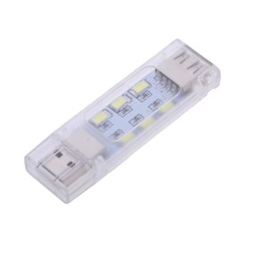 LeeQinersw Mini Portable USB LED Night Light, 12 SMD 5730 LEDs Powered Camping Lamp, USB