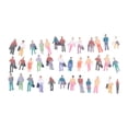 thumbnail image 1 of LeeQinersw Miniature Figures Photography Props Decoration Small Collections Mini Models 37pcs 13mm, 1 of 9