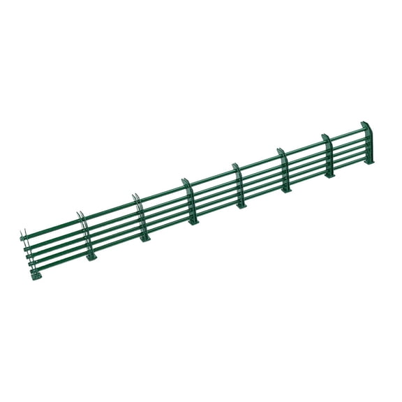 LeeQinersw Miniature Highway Guardrail Architecture Building Model Miniature Safety Barrier 20.2cmx1.8cm