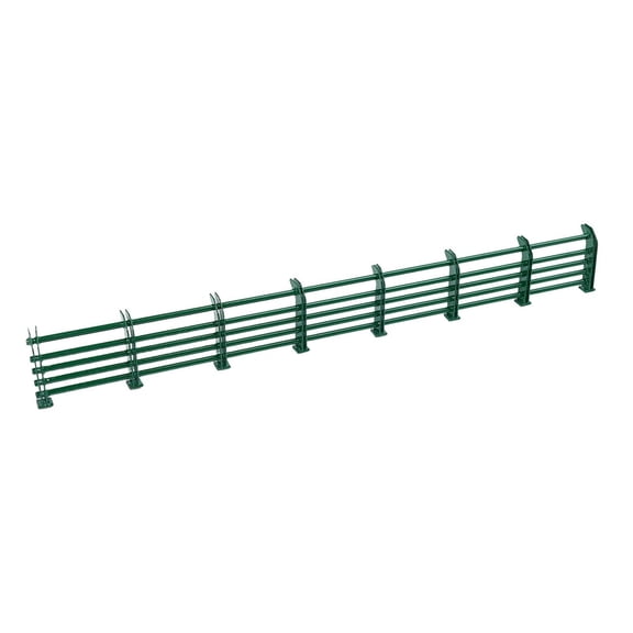 LeeQinersw Miniature Highway Guardrail Architecture Building Model Miniature Safety Barrier 21cmx2.5cm