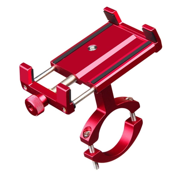LeeQinersw Motorcycle Handlebar Phone Mount Phone Holder Accessories Stable Metal Clamp for Red 360 Rotation
