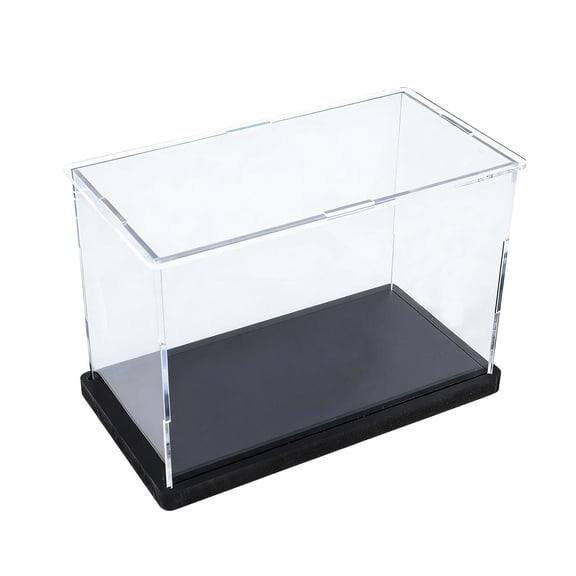LeeQinersw Motorcycle Model Display Case 1/24 Multipurpose Countertop Dustproof Acrylic