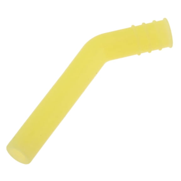 LeeQinersw Muffler Exhaust Pipe Sliocone Tube for 1/8 1/10 Scale Model RC Car Yellow