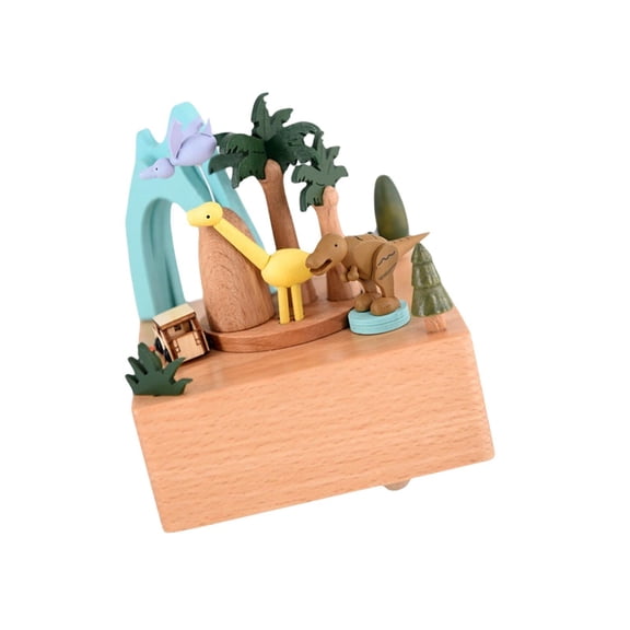LeeQinersw Music Box Tabletop Ornament Art Gift Clockwork Toy Lovely Home Decor Accessories