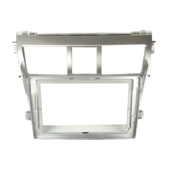 LeeQinersw Navigation Screen Frame, Navigation Panel Frame, Parts Decoration for YARiS Silver