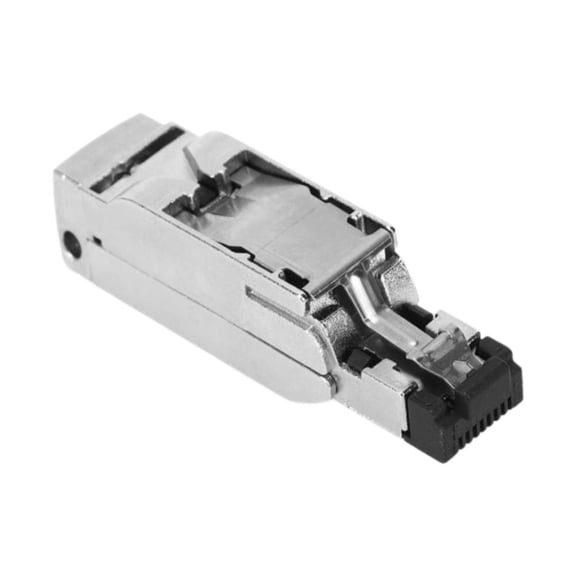 LeeQinersw Network Cable Connector Copper Alloy Contacts High Speed Transmission Waterproof