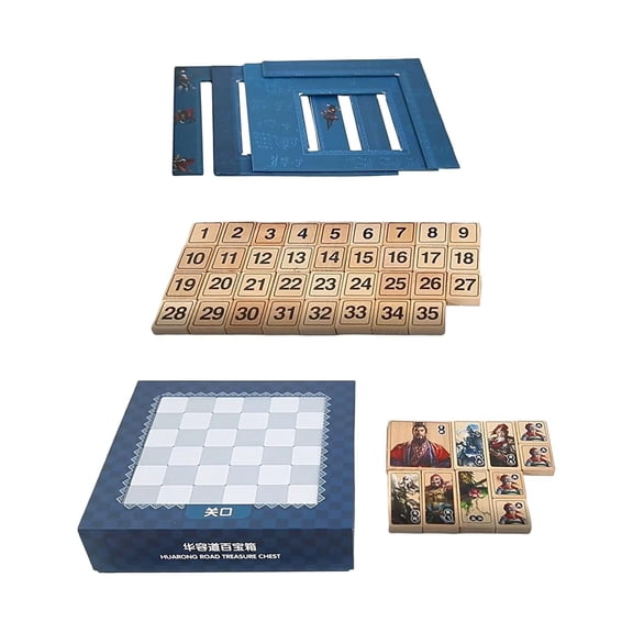 LeeQinersw Number Puzzles 5 in 1 Birthday Gift Educational Toys Three Kingdoms Matching