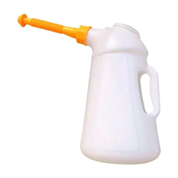 LeeQinersw Oil Can with Spout Dispenser Professional Multipurpose Portable with Measurement 5L 44x36cm