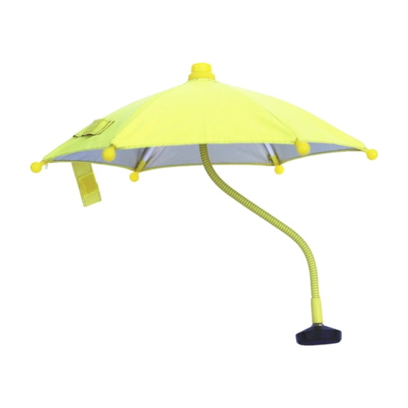 LeeQinersw Phone Umbrella Waterproof Universal Adjustable for Photography Camping Phone Yellow